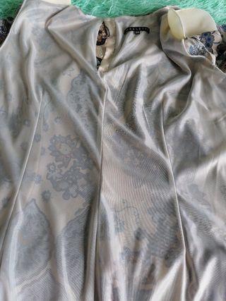 Vestido estampado tela suave talla 50