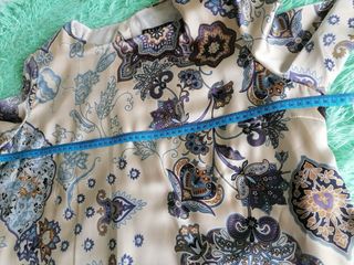 Vestido estampado tela suave talla 50