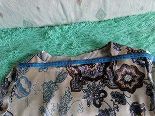 Vestido estampado tela suave talla 50