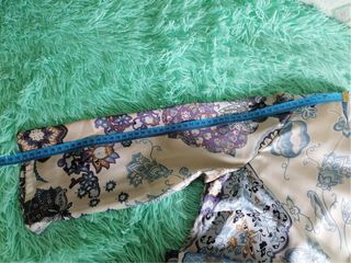 Vestido estampado tela suave talla 50