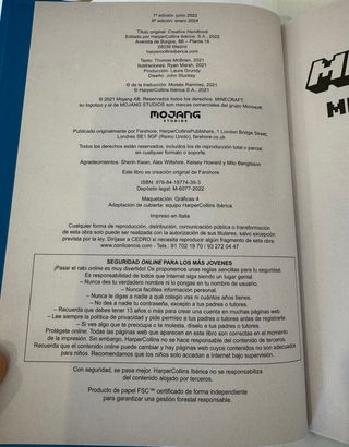 Manual Creativo Minecraft HarperCollins