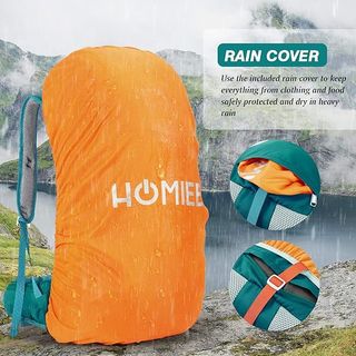 Mochila hiking senderismo HOMIEE 50L verde