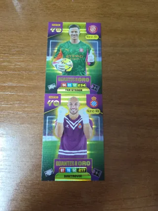 Adrenalyn XL nuevos Guantes de Oro