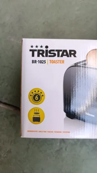 Tostadora Tristar 800W Negra