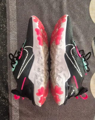 Nike React Vision Zapatillas Negras Rosas