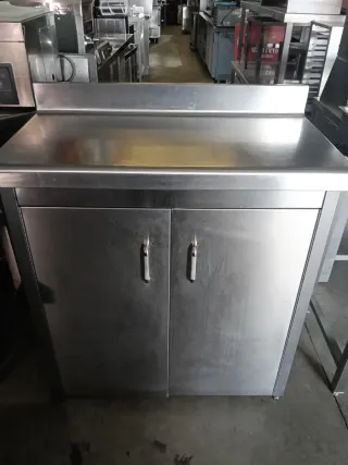 Mueble Acero Inoxidable con Puertas