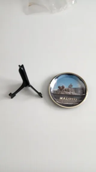 Platito recuerdo Madrid Fuente Cibeles