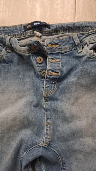 Pantalón vaquero BSK azul talla 42