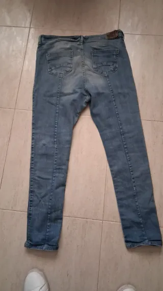 Pantalón vaquero BSK azul talla 42