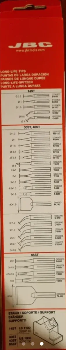 Soldador de estaño con cable