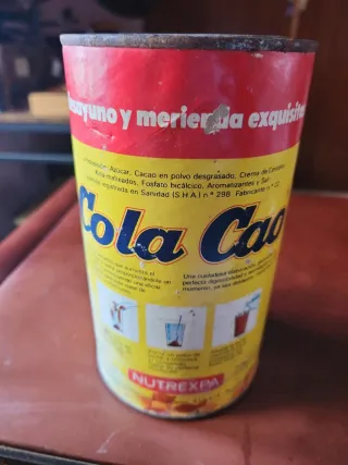 Antiguo bote de colacao montreal 1976