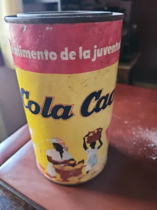 Antiguo bote de colacao montreal 1976