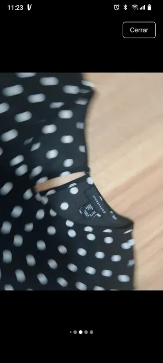 Blusa Atmosphere lunares talla 40