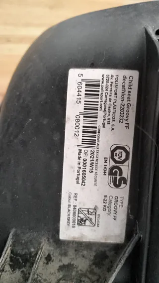 Silla portaniños para bicicleta