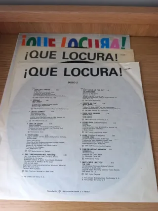 Vinilo ¡Qué Locura! - 2 LPs
