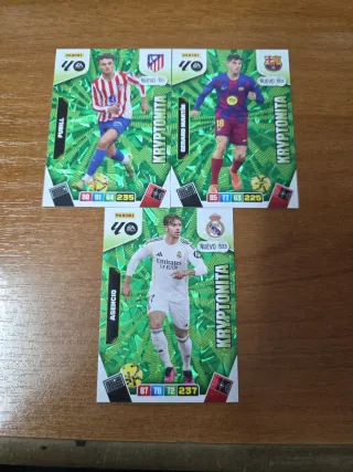 Lote Adrenalyn XL nuevas Kriptonita