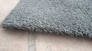 Alfombra gris 150x80cm