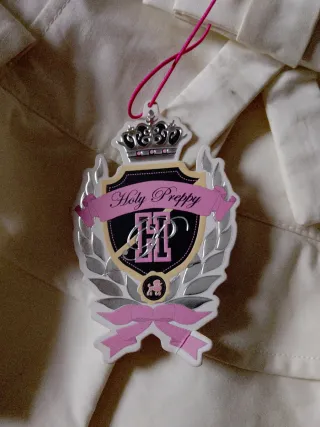 Abrigo blanco con lazo y volantes Talla S/M