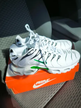 Nike TN Zapatillas Blancas y Verdes