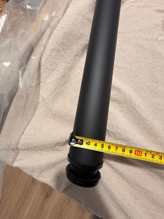 Patas para mesa negras (Set de 4)