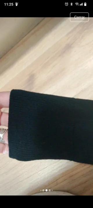 Vestido Zara rayas blanco y negro Talla M