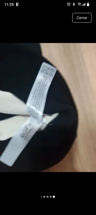 Vestido Zara rayas blanco y negro Talla M