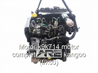 motor K9K714 Renault Kangoo I 1.5 dCi diés