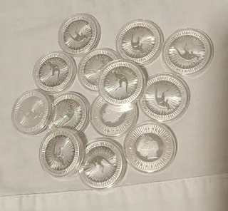 Onzas de Plata Pura Kanguro Australiano