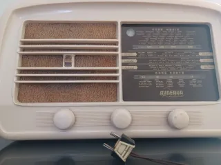 Radio de Válvulas Minerva Lario 1953 - Mid-Century
