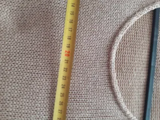 Maglia donna cotone beige tg 44