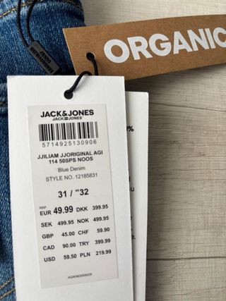 Pantalón vaquero Jack & Jones Talla 31-32
