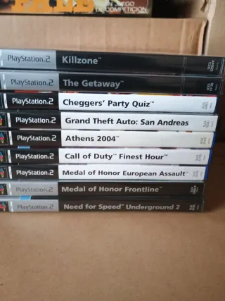 Lote 9 Juegos PlayStation 2