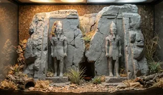 Figura decorativa terrario Egipcio