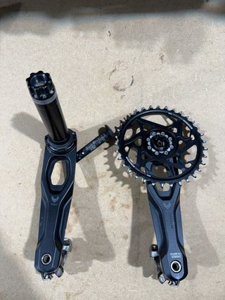 Bielas Sram X0 con potenciómetro + Plato XXSL