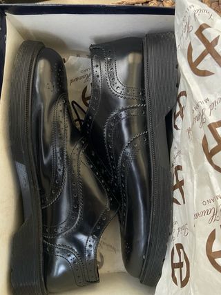 Scarpe David Haward nere uomo