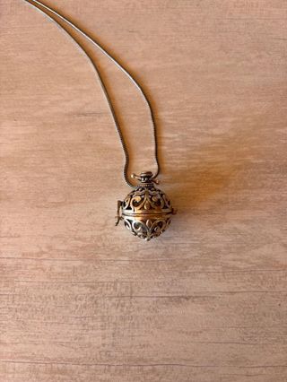 Llamador de ángeles vintage plata