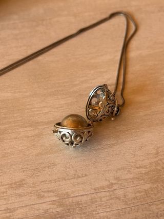 Llamador de ángeles vintage plata