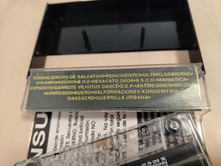 Casete Punk Rock Insumisión 550+Zine