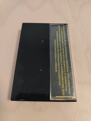 Casete Punk Rock Insumisión 550+Zine