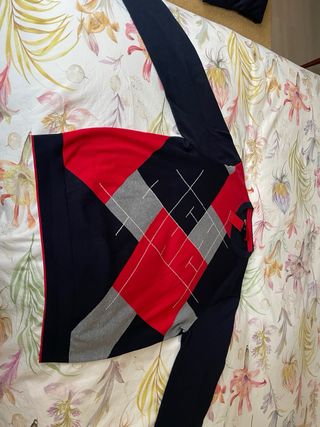 Jersey CH Argyle Azul/Rojo