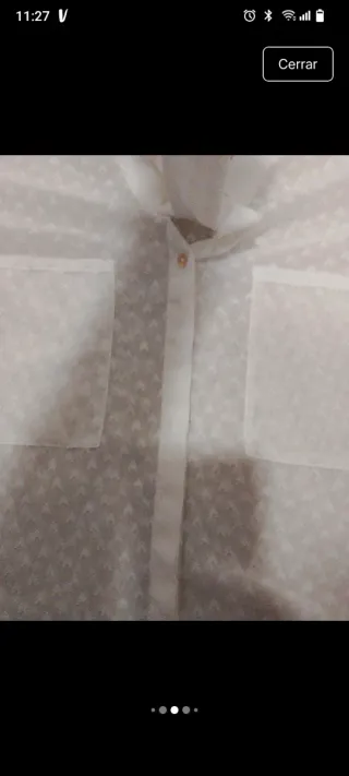 Camisa Zara Blanco roto Talla XL