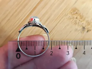 Anillo Plata 925 Piedra Luna