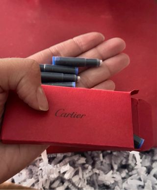 Tinta Cartier tinta azul