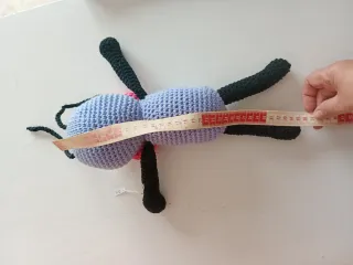 HOrmiga del hormiguero Muñeco de ganchillo hormig