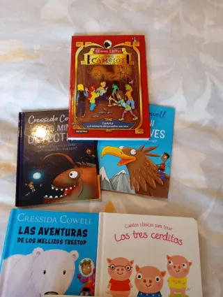 Lote 6 Libros Infantiles (Geronimo Stilton, etc.)
