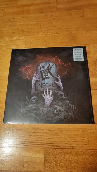 LIK - Necro LP Vinilo Grey Blue Marbled Ed. Ltd.
