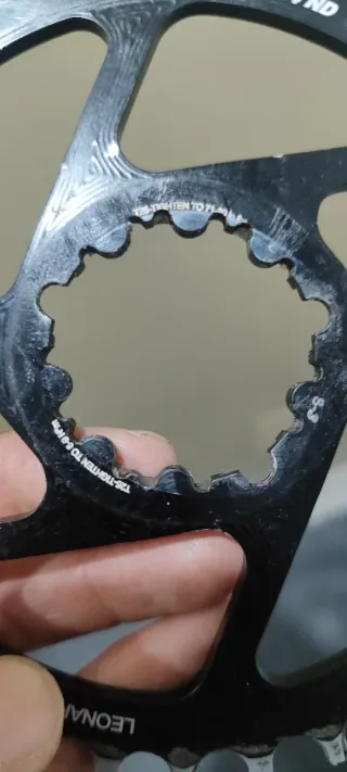 Plato Leonardi 34D Direct Mount SRAM.