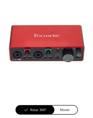 Focusrite Scarlett 2i2 Tarjeta de Sonido