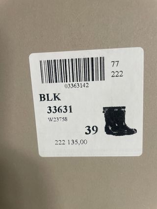 Botas Hunter Negras Talla [Talla]