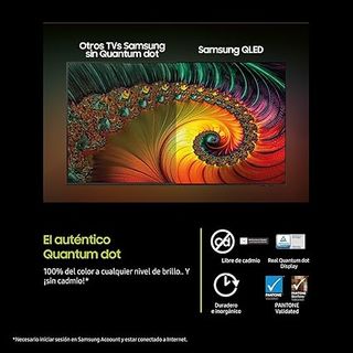 TV 50" QLED QEF1 4K Samsung Vision AI Smart TV